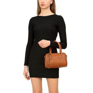 Borsa a bauletto da donna Made in Italy - Oriana Chic - 100% pelle - 23.0 x 15.0 x 14.0 cm