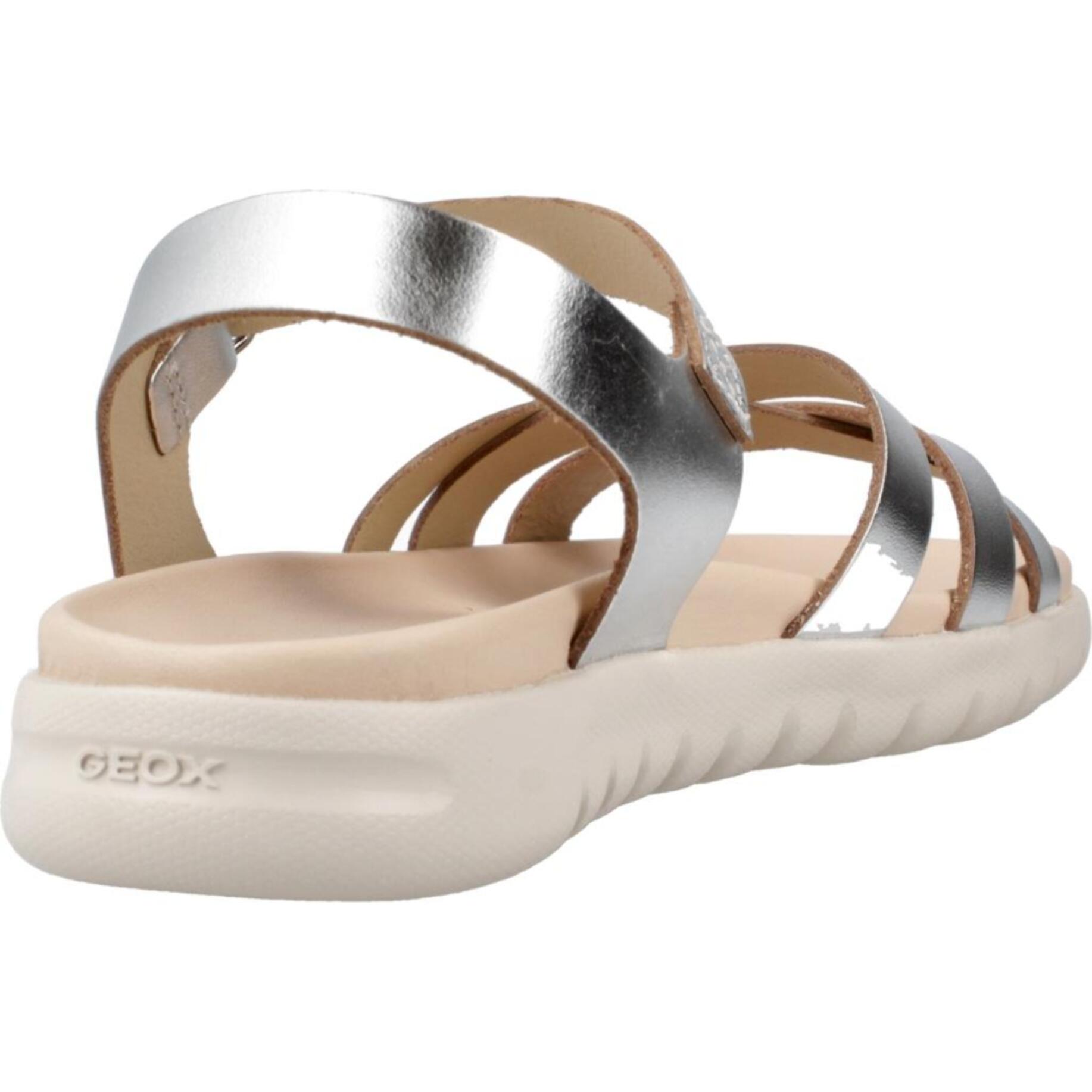 Sandalias Niña de la marca GEOX  modelo J S.SOLEIMA G.A Silver