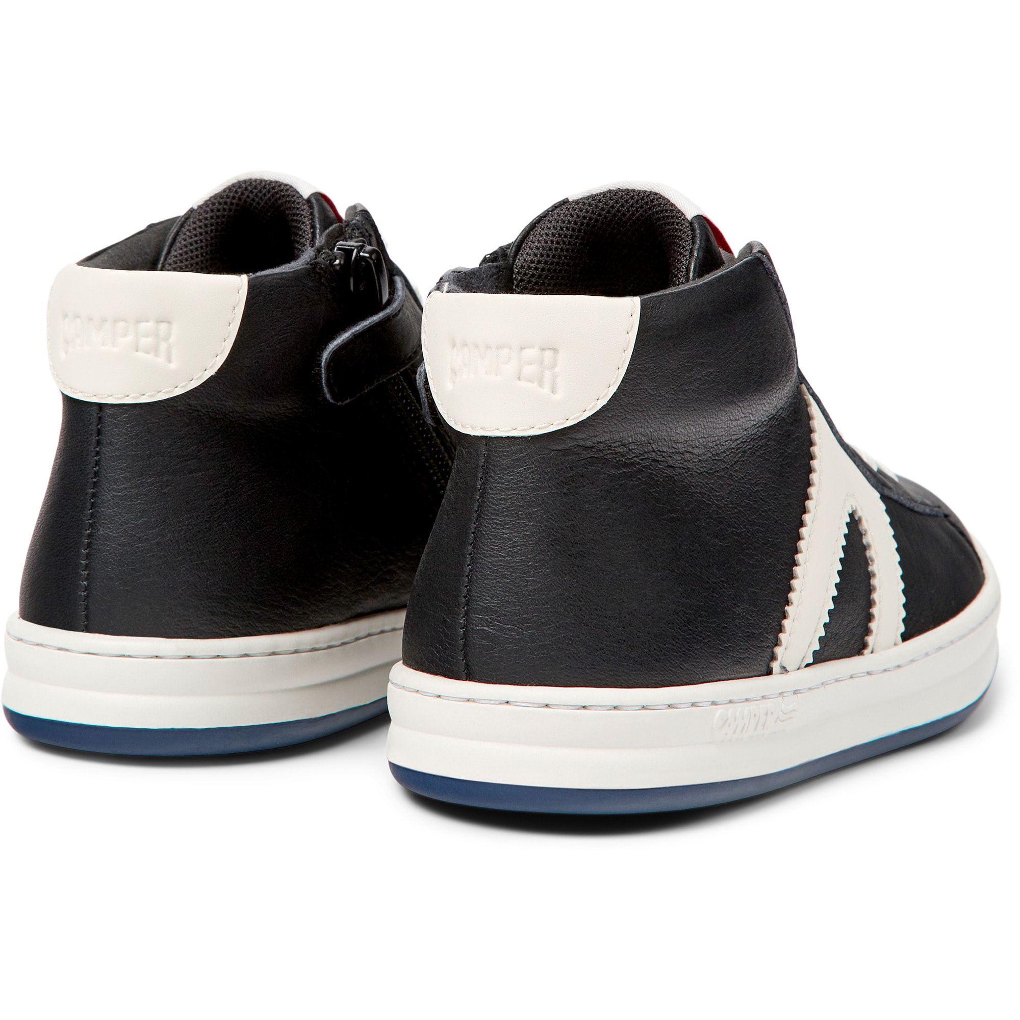 Zapatillas - CAMPER Runner Four - Negro - Cuero liso