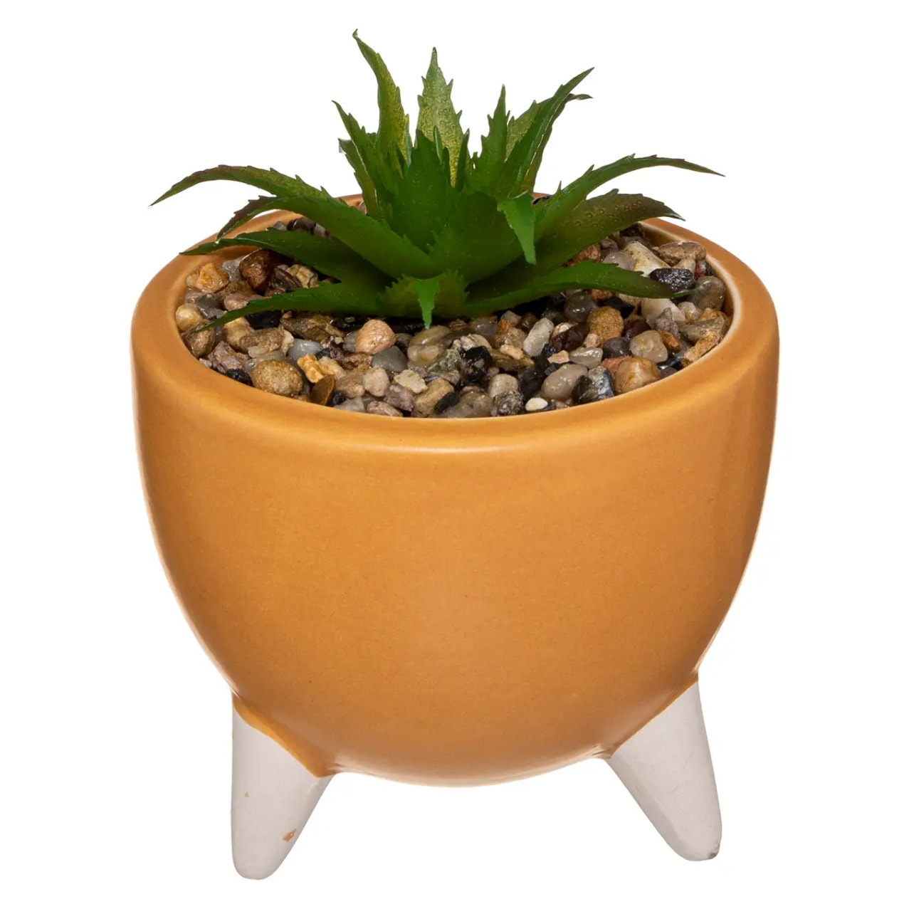 Plante artificielle - pot en céramique D8 cm