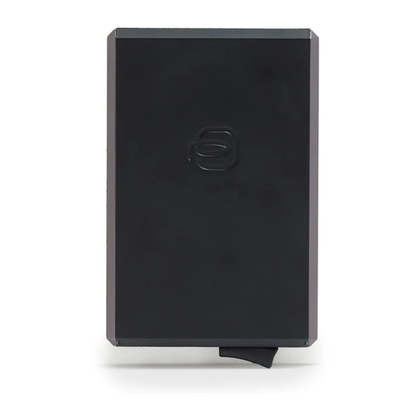 Piquadro Portacarte automatico MagSafe in alluminio e pelle con protezione RFID