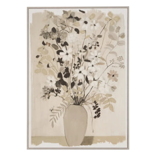 Toile Flora rectangulaire 50x70cm