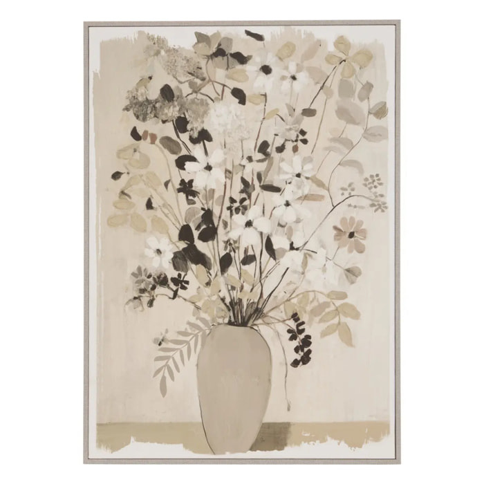 Toile Flora rectangulaire 50x70cm