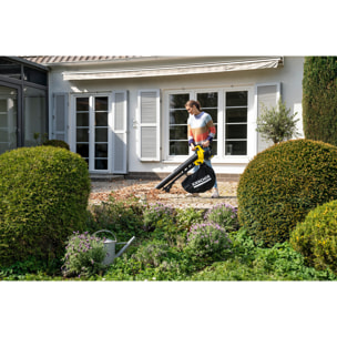 Aspirateur souffleur broyeur Karcher BLV 18-200 Battery (sans batterie) - Vitesse air 200 km/h- Volume air 7 m³/min