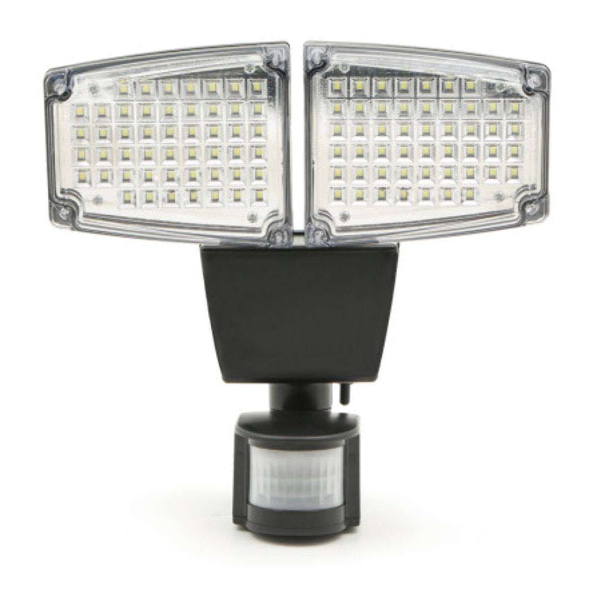 Projecteur LED 2 têtes solaire