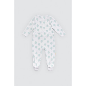 Tutina per neonato a maniche lunghe con stampa a palloncino