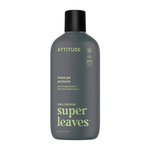 Super leaves men Gel de Ducha Matcha & Bergamota 415 ml