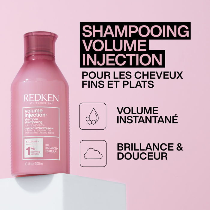 Shampoing volumisant 300ml Volume Injection pour cheveux fins