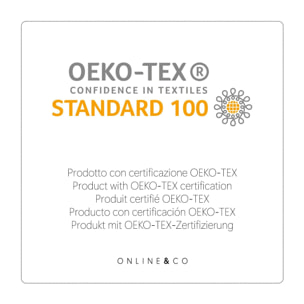 Intrecci - Set Copripiumino, 100% Flanella di Cotone, Morbido e Caldo, Sacco Copripiumino 1 Federa/e, Effetto Tinto in Filo, Double Face, Una Piazza e Mezza