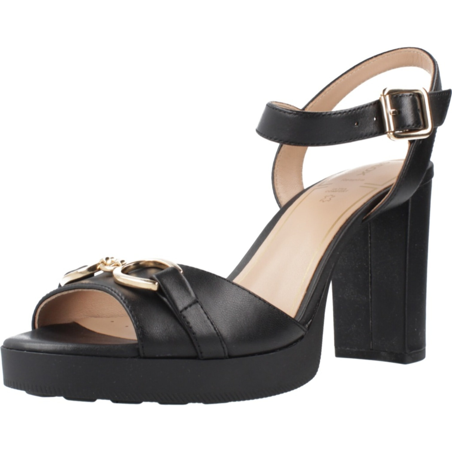 Sandalias Mujer de la marca GEOX  modelo D55B6A NEGRO