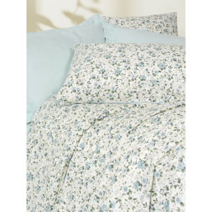 Parure housse de couette et taie(s) d'oreiller coton imprimé