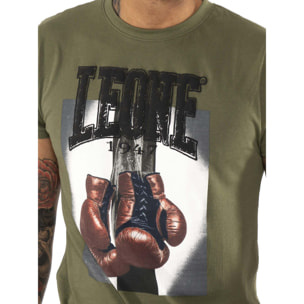 Camiseta de hombre de manga corta con estampado de guantes 'Celebated'