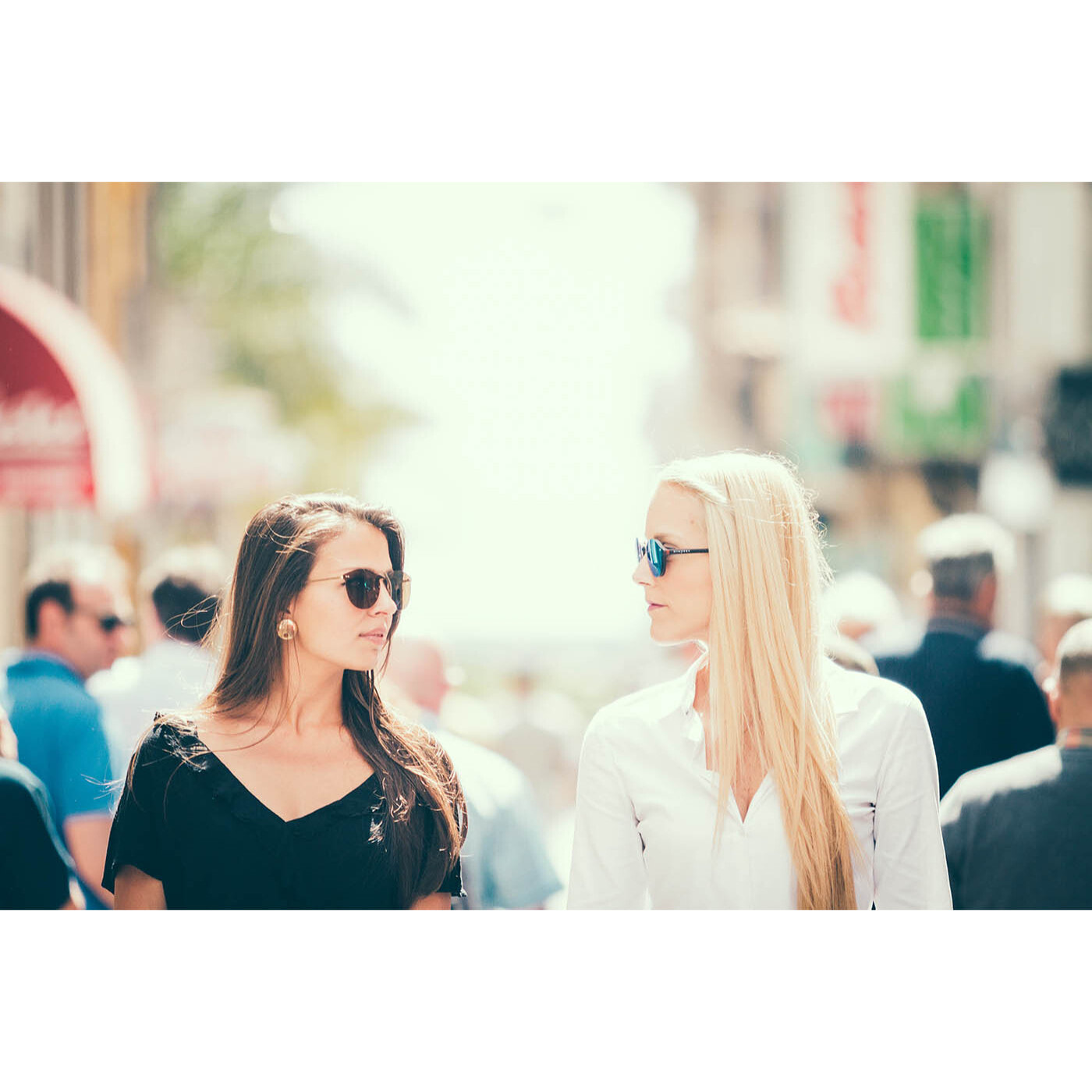 Gafas de sol OCEAN BERLIN - Plana marrón con patillas metálicas doradas