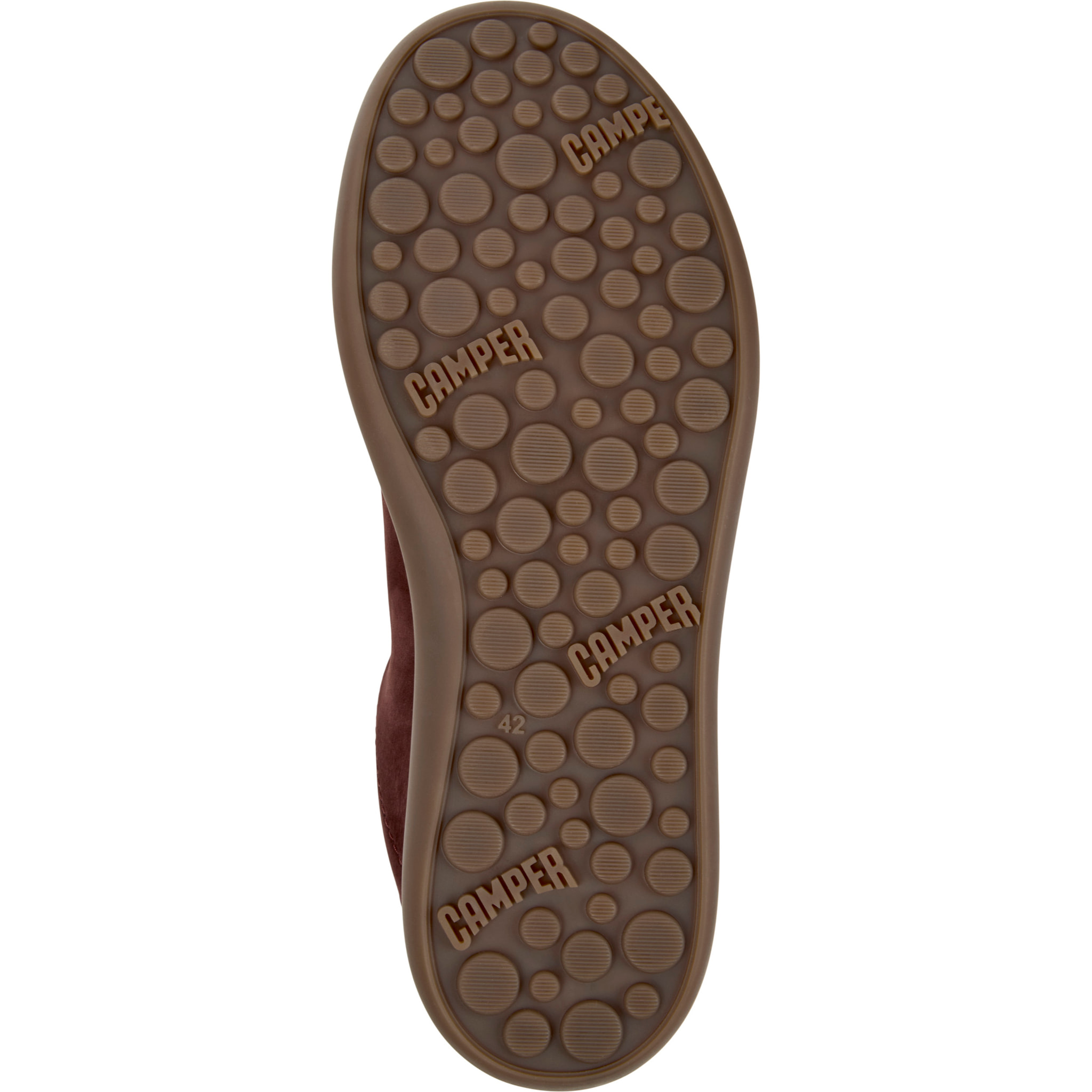 Sneakers - CAMPER Pelotas Soller - Bordeaux - Nubuck