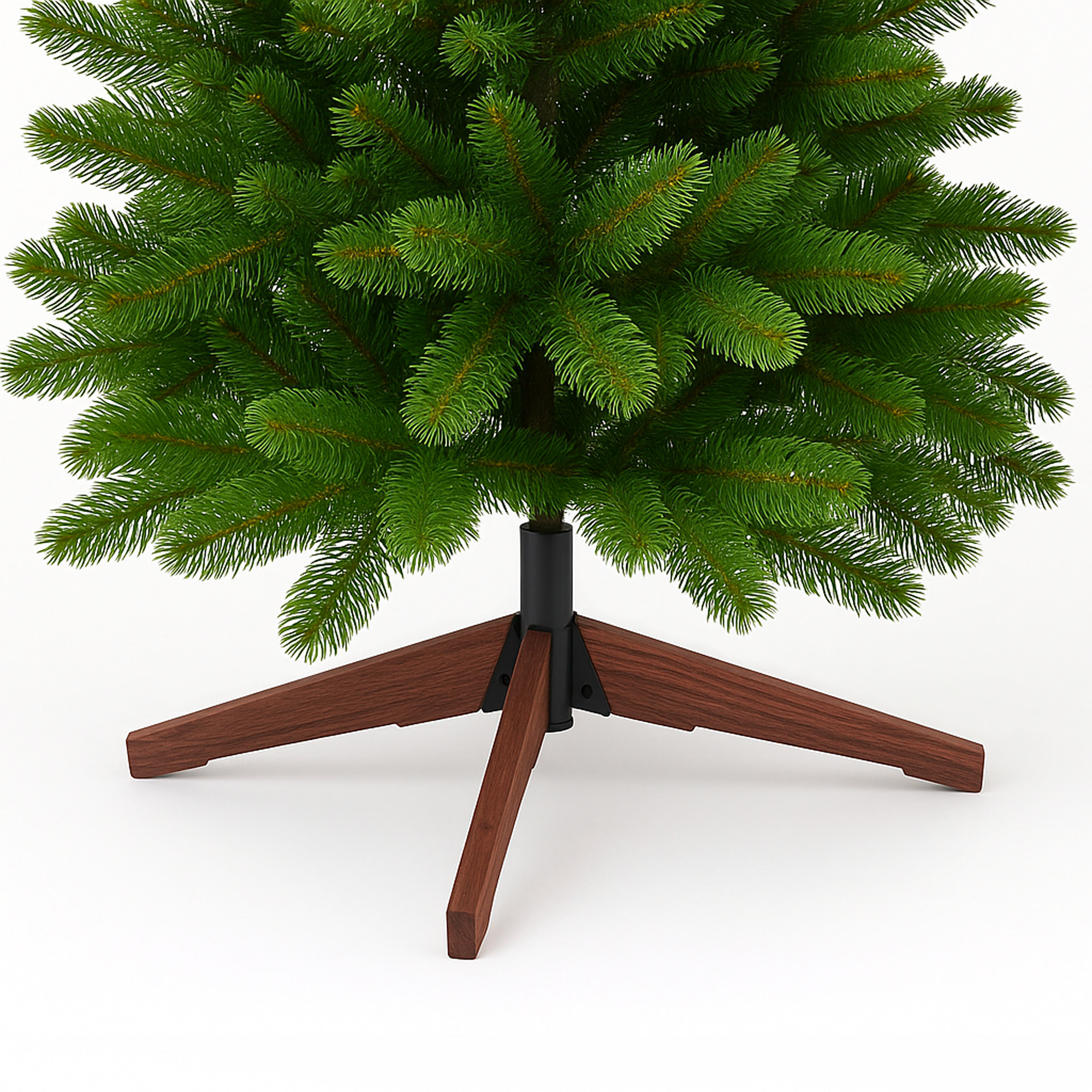 Blitzen - Albero di Natale effetto realistico in PE e PVC Ø93x180H, 872 rami