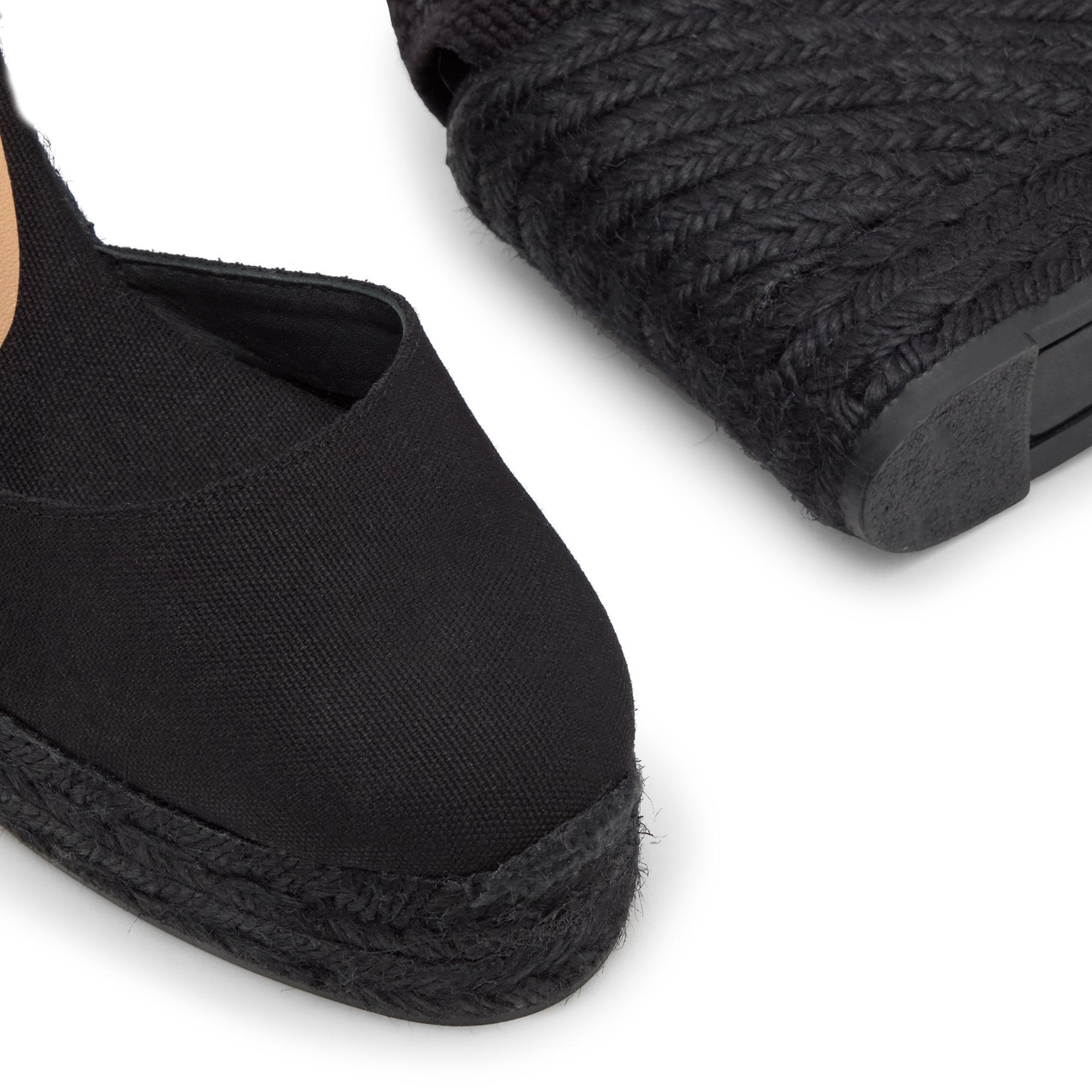 Alpargata Carina cuña de yute 11cm doble plataforma