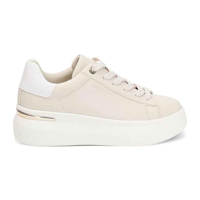 Sneakers donna beige