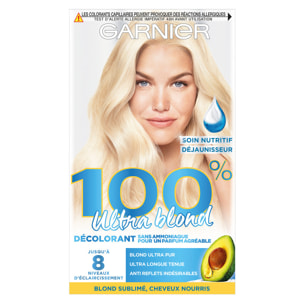 Garnier 100% Ultra Blond Décolorant Sans Ammoniaque 160 ml