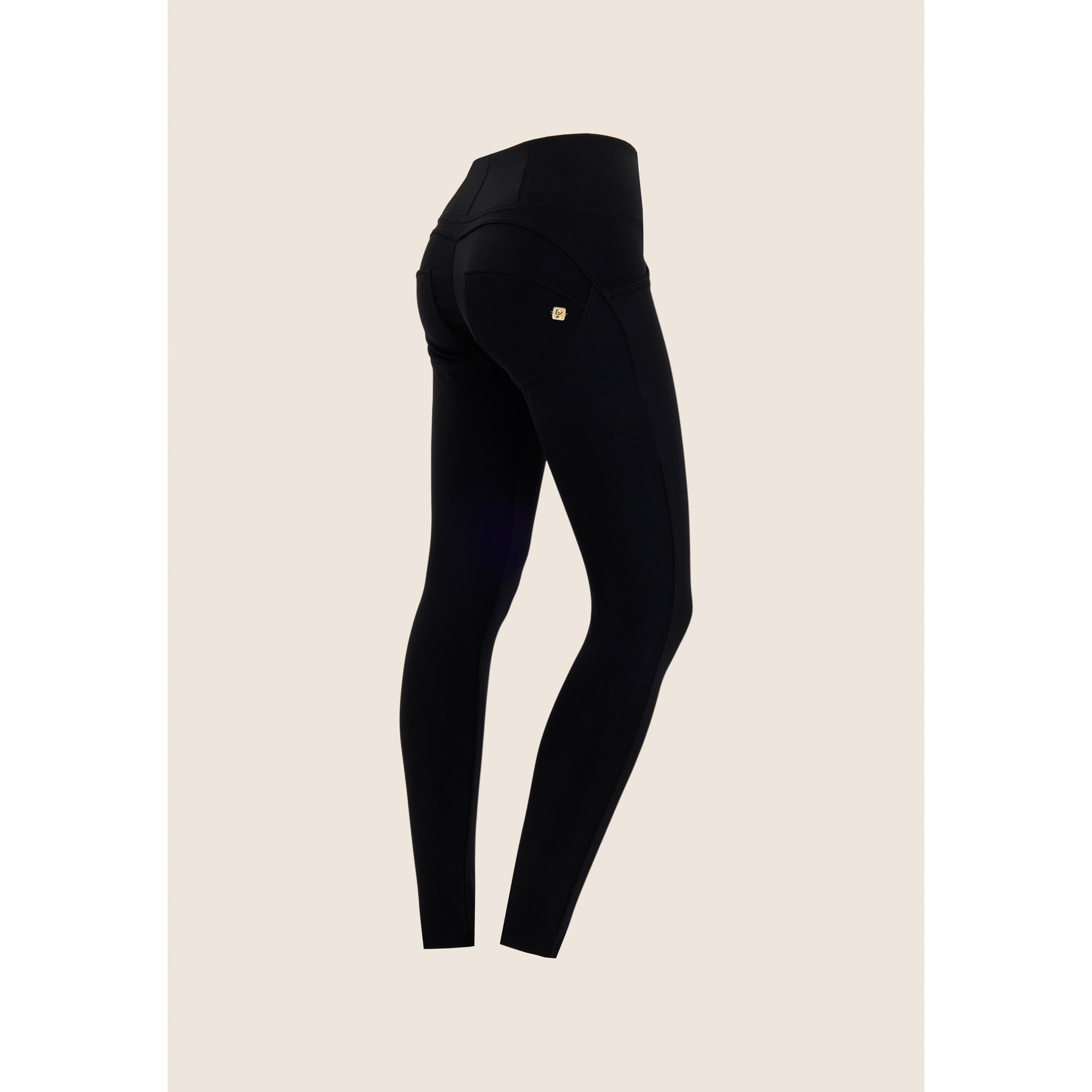 Pantaloni push up WR.UP® superskinny garzati vita alta