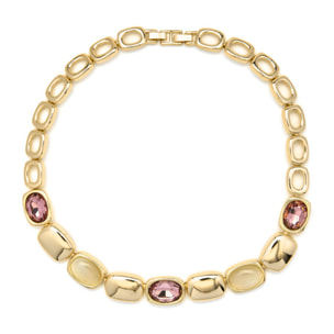 Collar Ashan acabado oro amarillo 18k