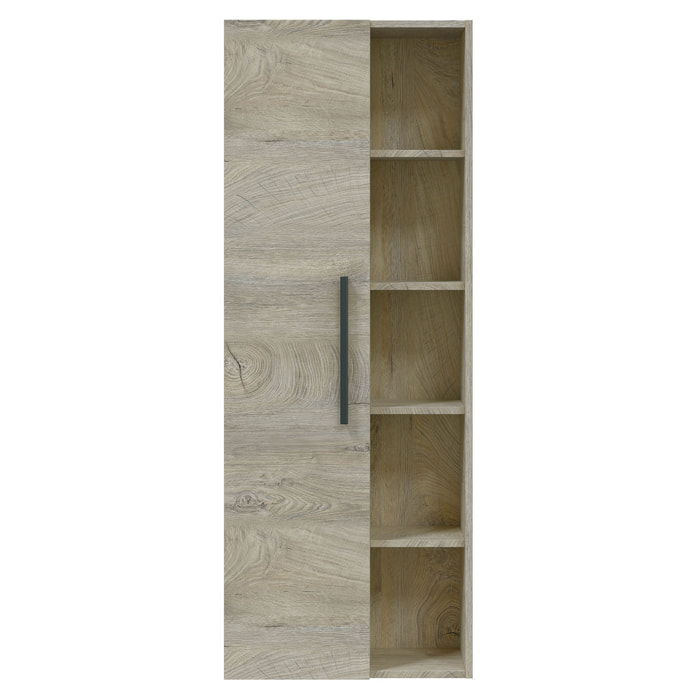 Columna de baño Alise 1p 5h color Alaska, 51 cm (ancho) x 25 cm (fondo) x 135 cm (alto)