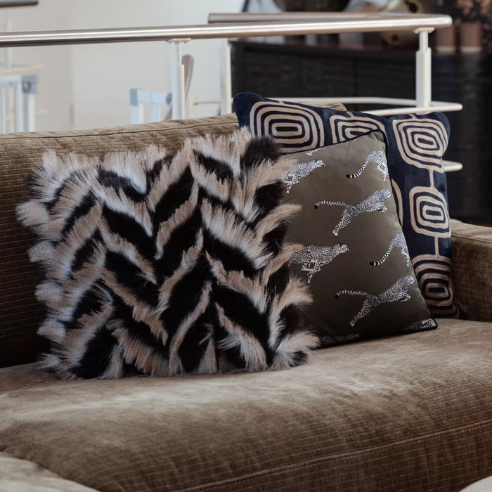 Coussin Glammer zigzag Kare Design