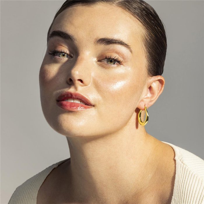 Pendientes Lux by Lux acabados en Oro Amarillo de 18 Kts