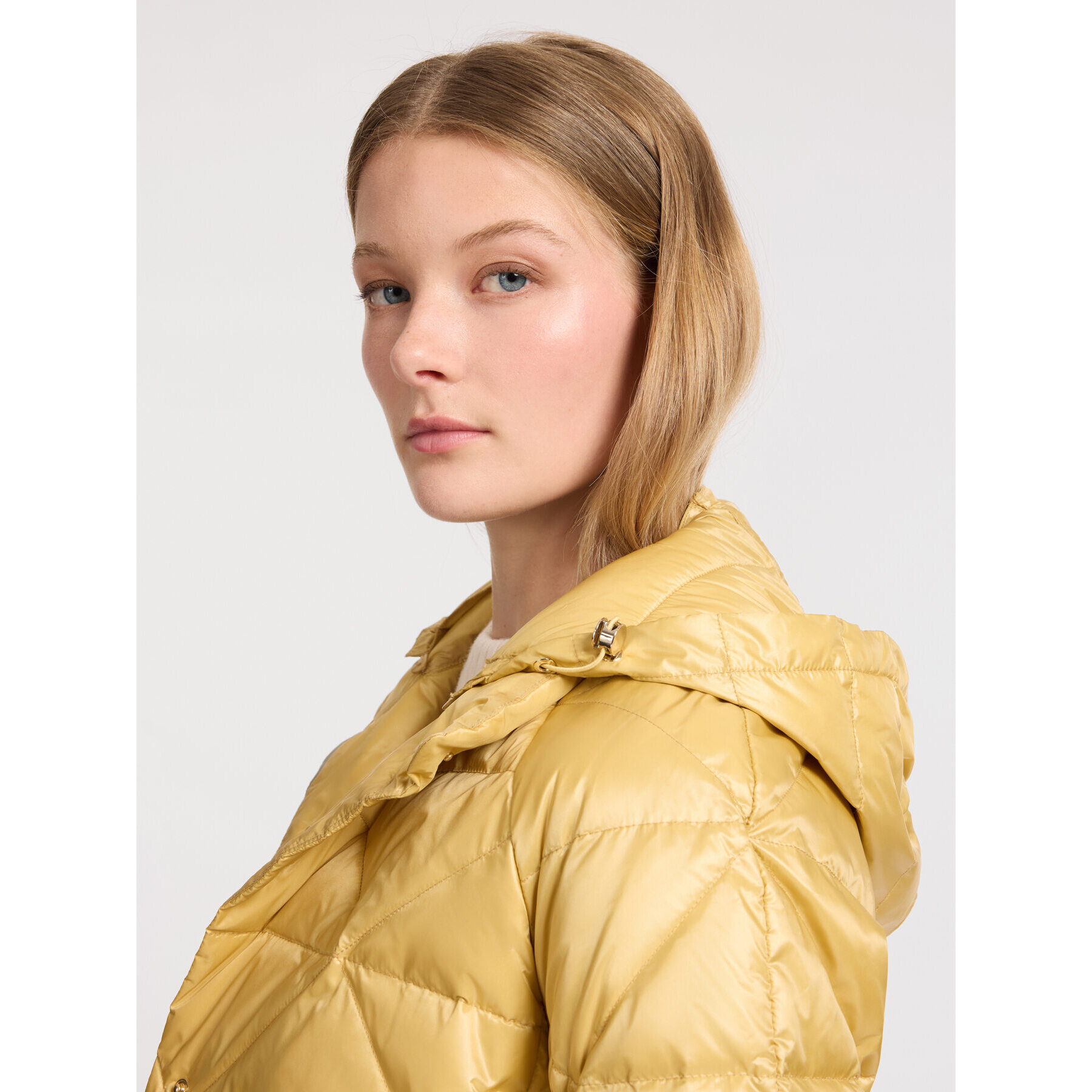 Elena Mirò - Chaqueta ligera acolchada de plumón - Amarillo