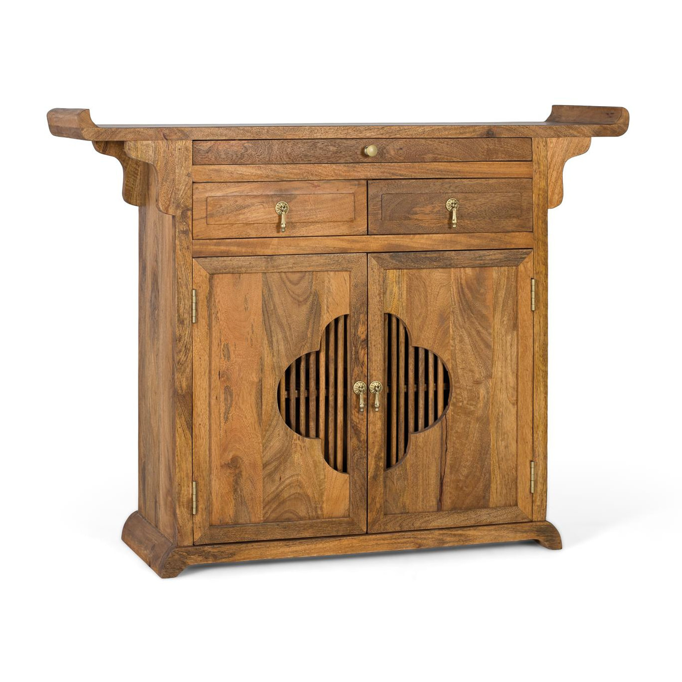 Buffet en bois de manguier 120 cm style oriental