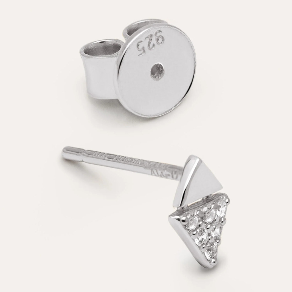 Pendiente Suelto Egypt Plata