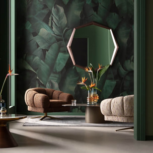 Miroir Octagon 120x120cm coffee Kare Design