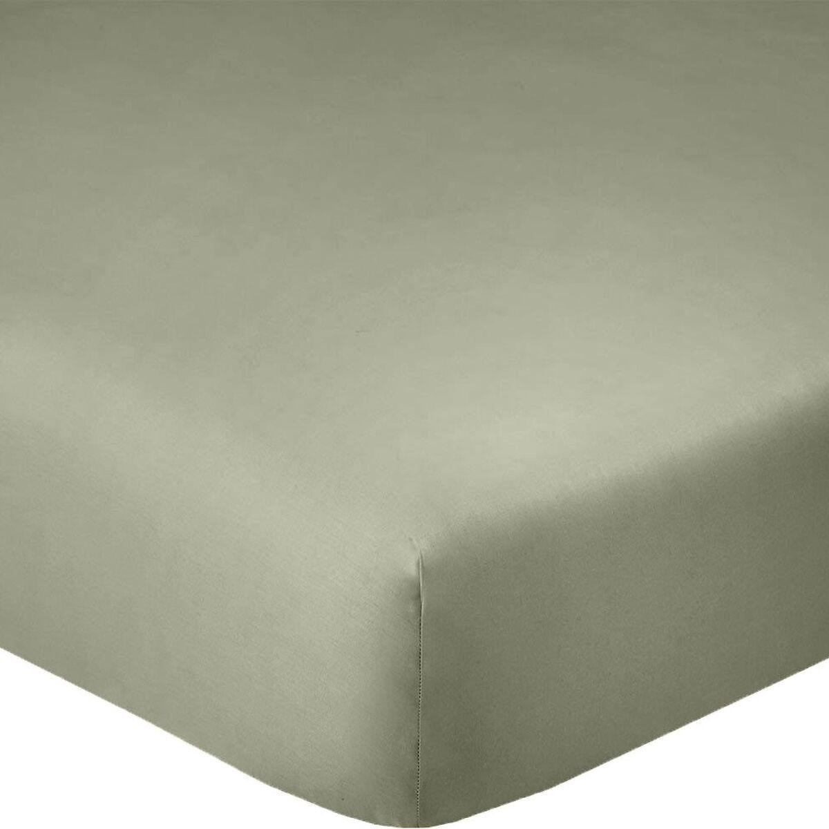 Drap Housse- Bonnet 25cm 100% Coton 57fils/cm2 Verveine