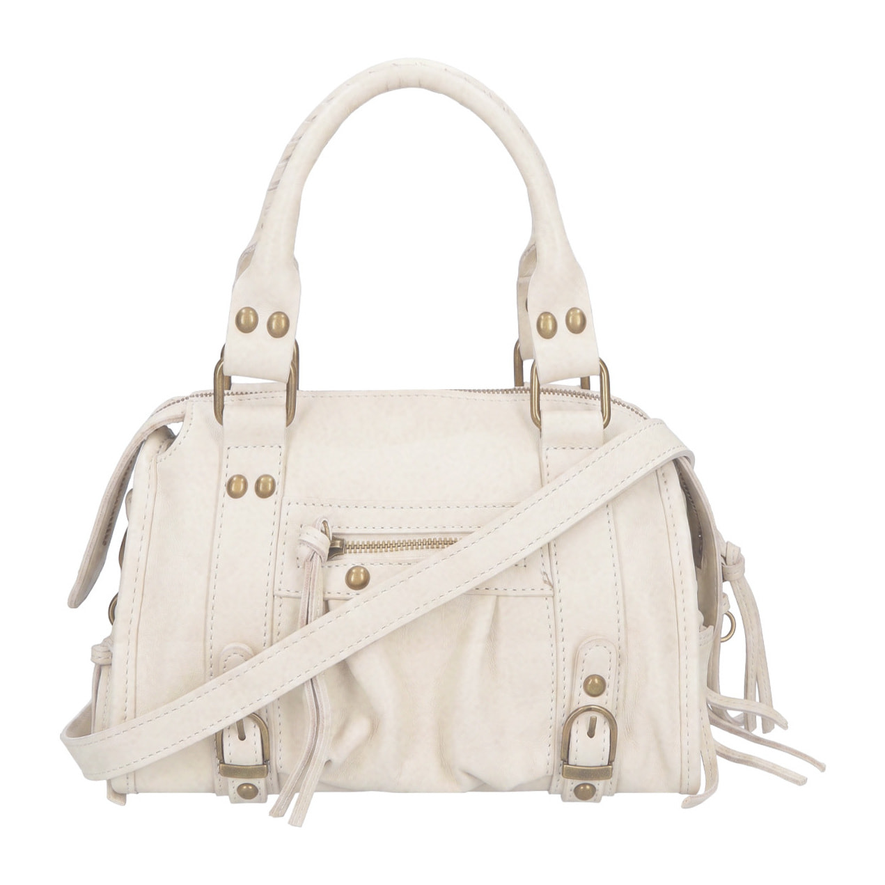 Borsa a spalla da donna - Modello Erisia - Vera pelle - 25.0 x 15.0 x 10.0 cm