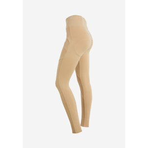 Pantaloni WR.UP® vita alta con inserti ribbed