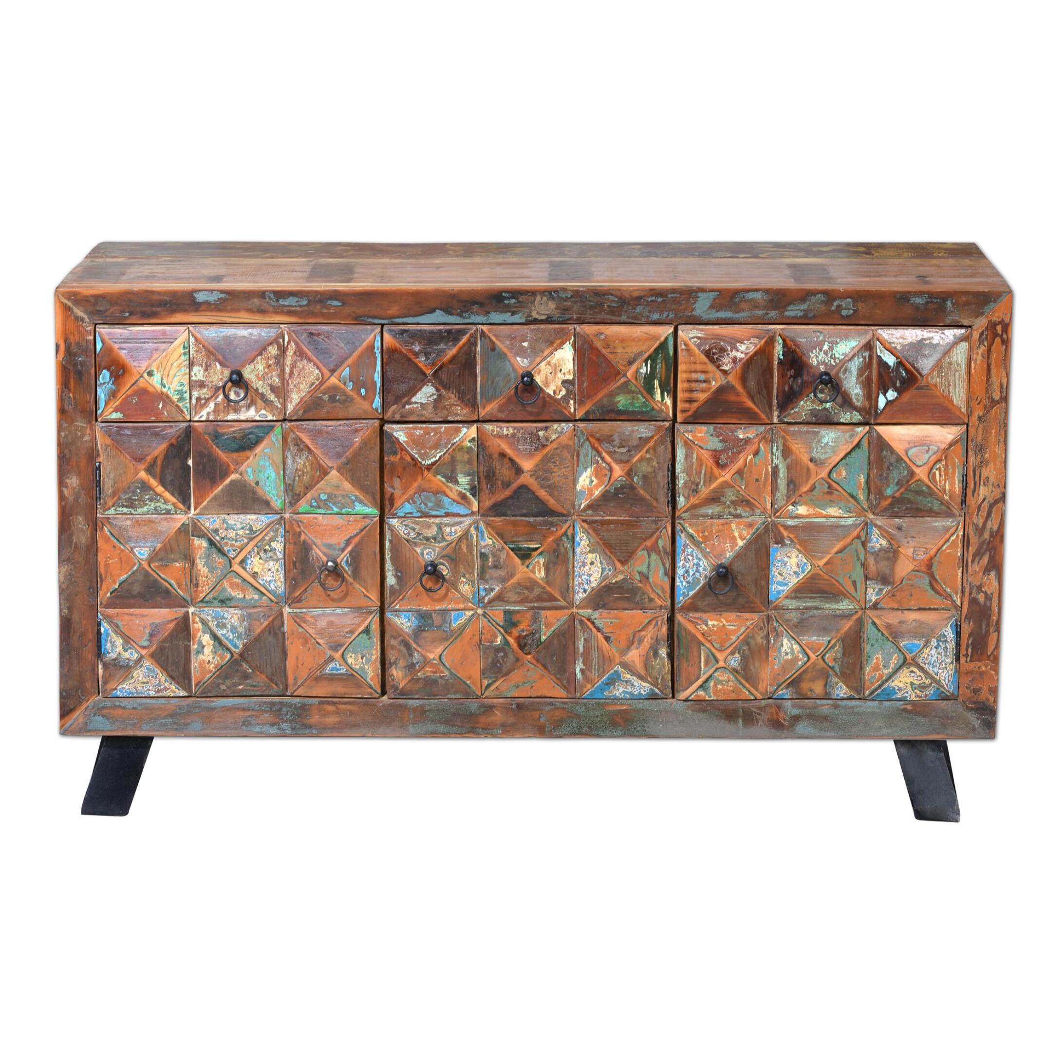 Aparador - Madera reciclada - 150x40x90cm