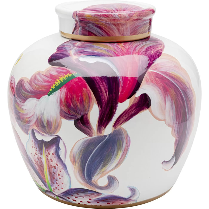 Boîte lys roses 28cm Kare Design