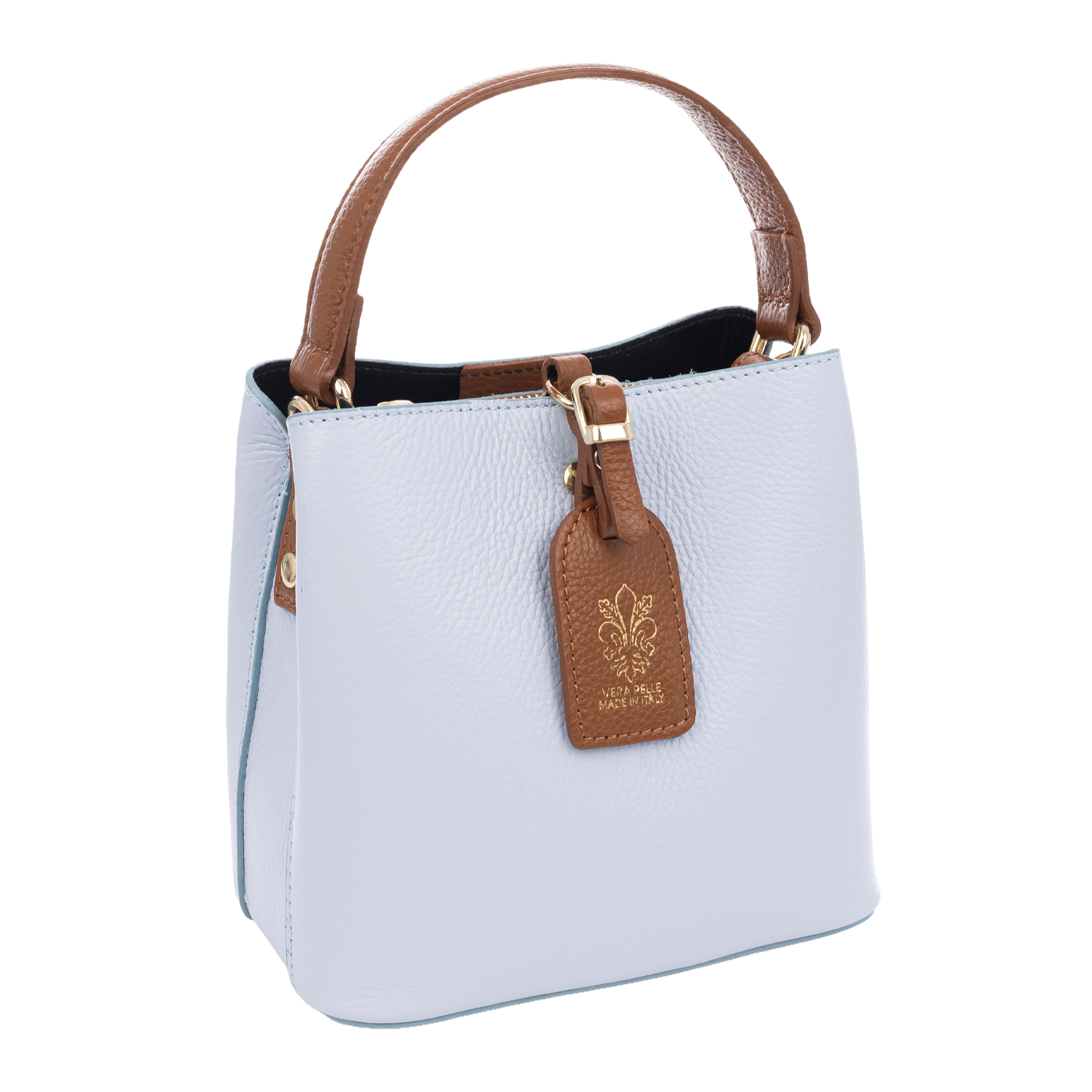 Bernate Bolso de mano Mujer. Piel auténtica Dollaro.