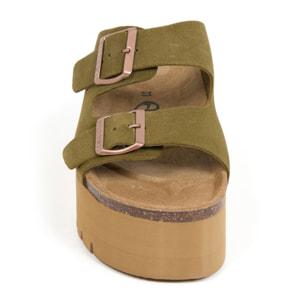 Sandalo Piattaforma Donna Kaki BILLOWY CACHI