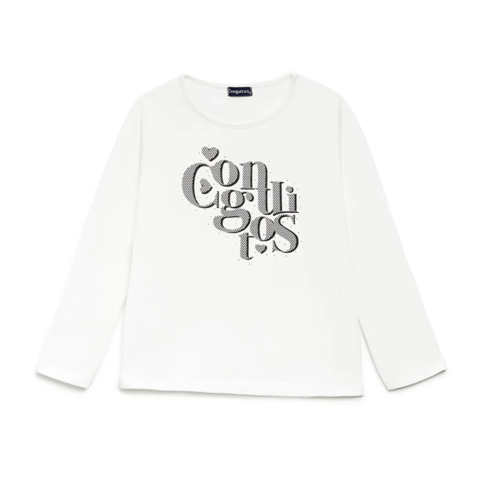 Conguitos - T-shirt a maniche corte casual stampata