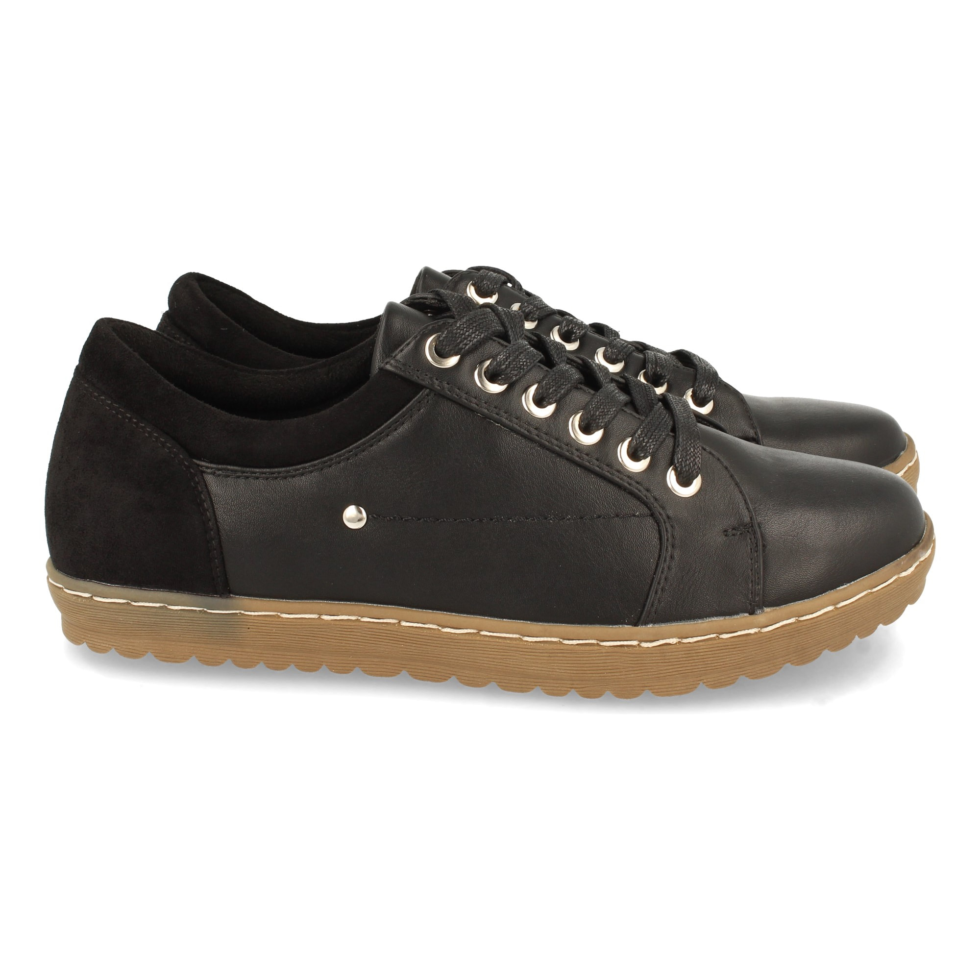 Zapatilla Plana con Cordones