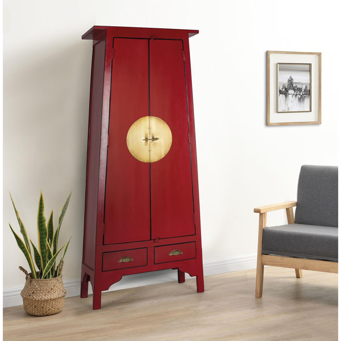 Armario de Madera de Mango 83 Cm Estilo Oriental
