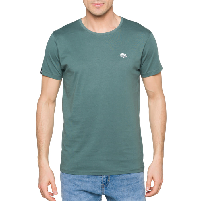 Camiseta de algodón 150 gr Hot Buttered Lizard Color Verde Matcha