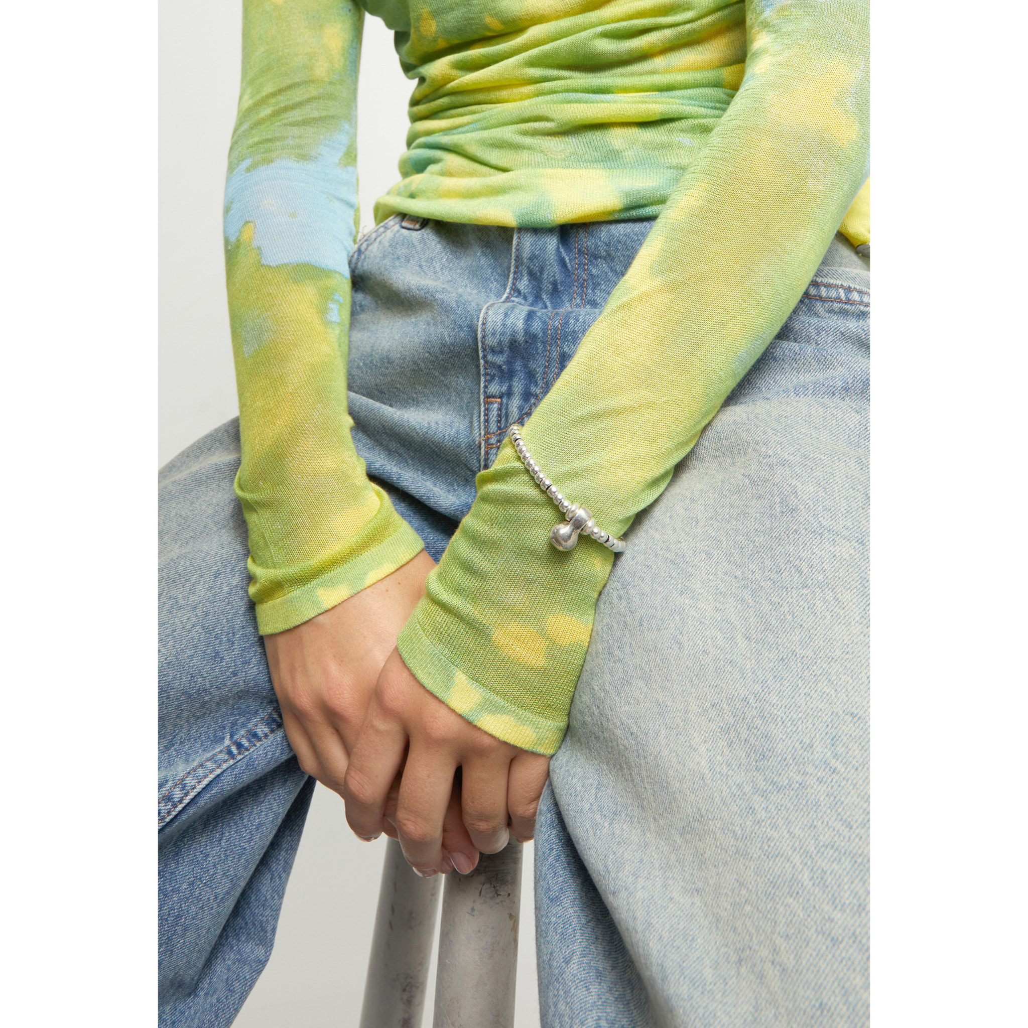 Pulsera GRAVEDAD PLATEADO L