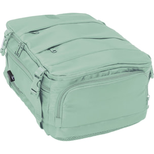 Mochila viaje cabina portatil 15,6 safta "verde pastel"
