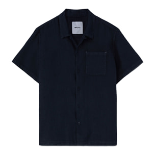 GAS camicia uomo navy blue