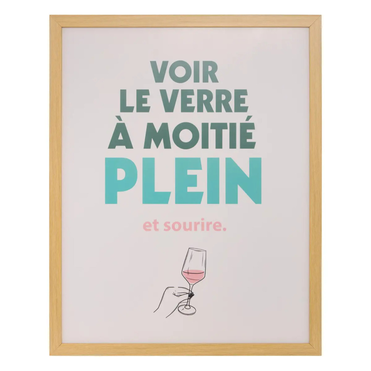 Affiche encadrée Aria 40x50cm