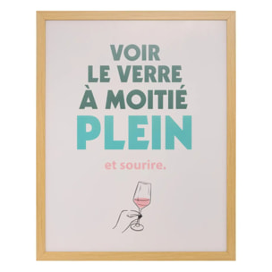 Affiche encadrée Aria 40x50cm