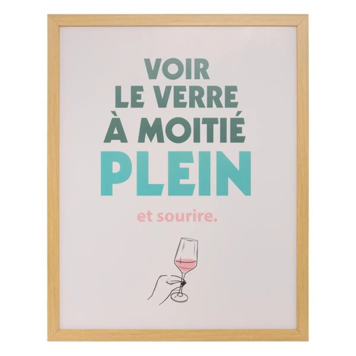 Affiche encadrée Aria 40x50cm