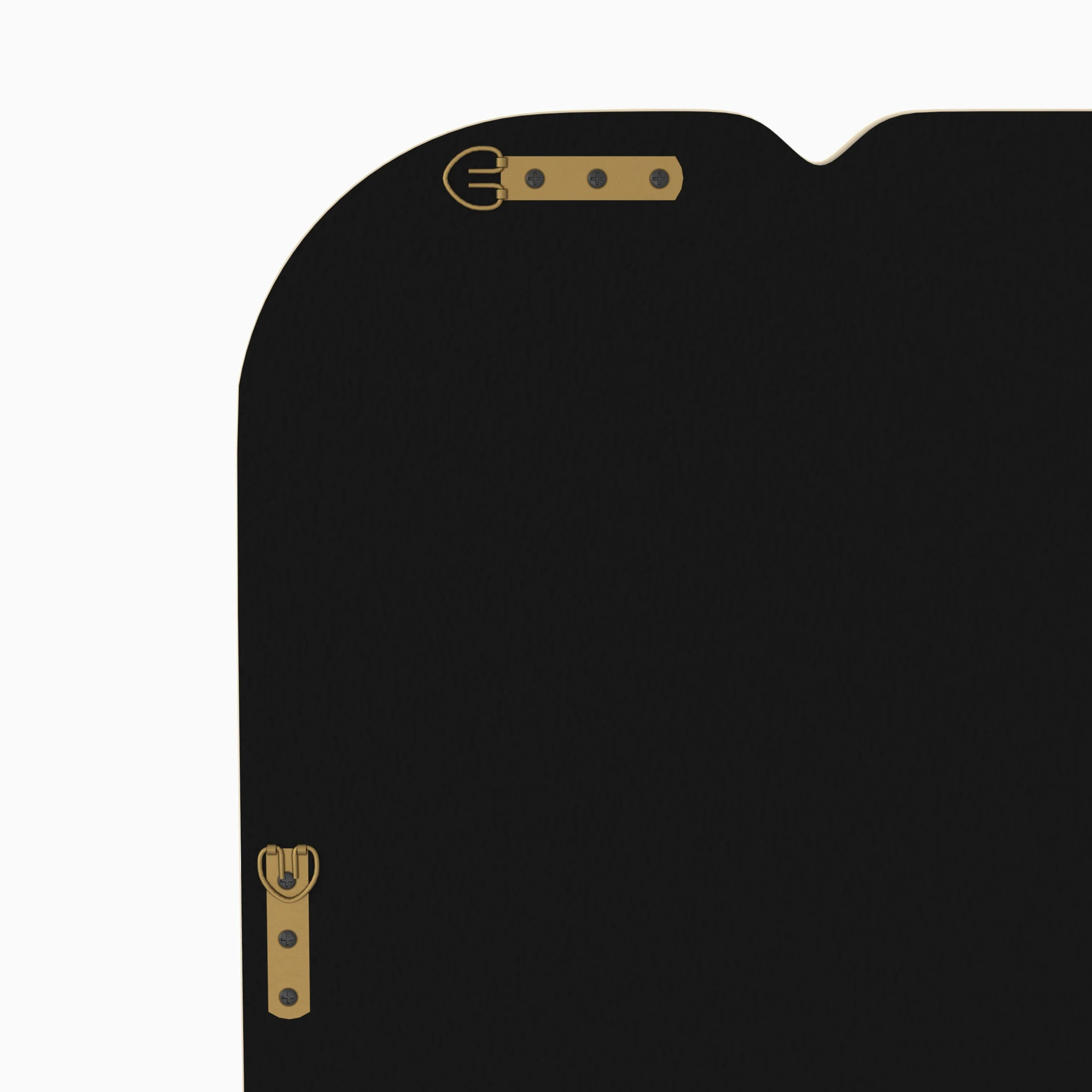 Miroir rectangulaire laqué blanc 160 x 60 cm - Silk