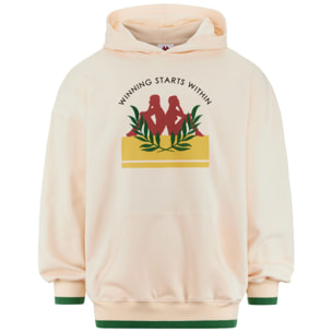 Felpe Kappa Uomo AUTHENTIC HERITAGE LUPO Bianco